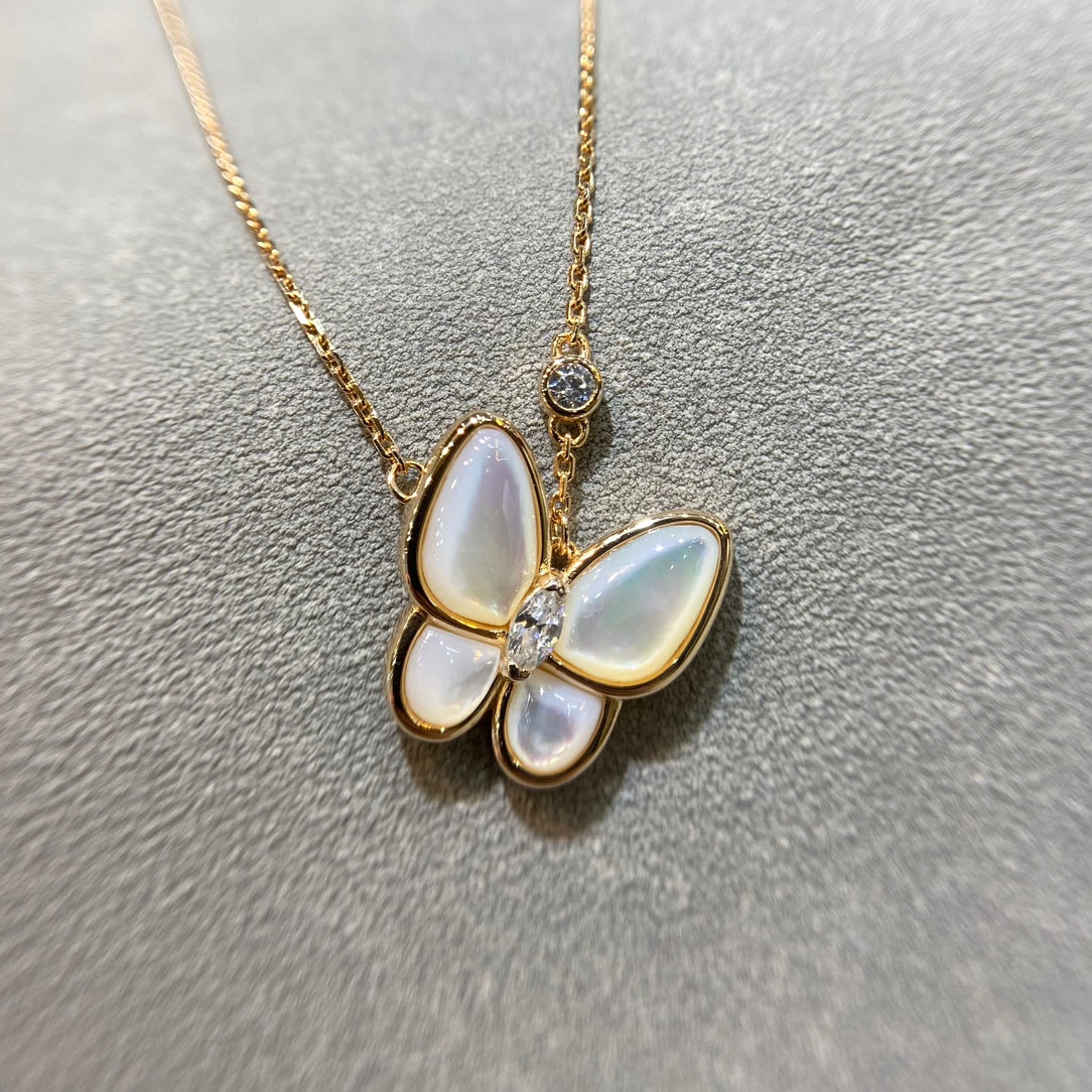 [GALE]Schmetterlings-Diamantkette