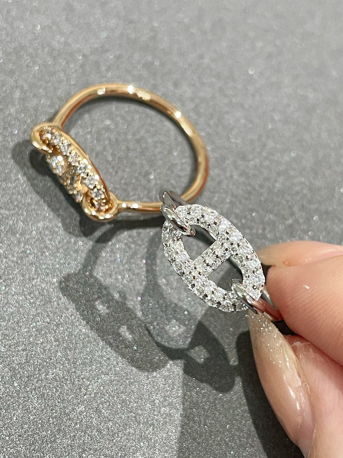 [GALE]ロンド スモール ダイヤモンド リング