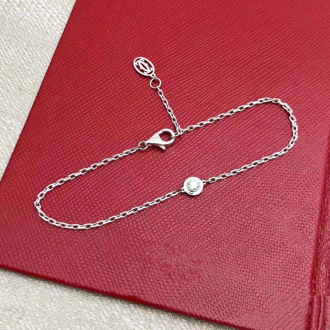 [GALE]DAMOUR DIAMOND LINK BRACELET