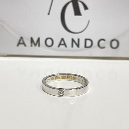 [GALE] Liebesring 4 mm 1 Diamant