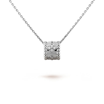 [GALE]PERLEE PEDANT SIVLER DIAMOND NECKLACE