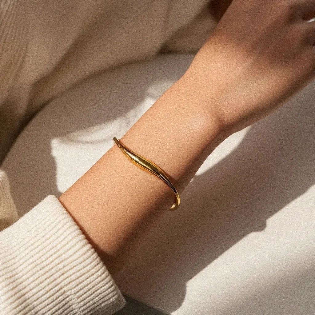 [GALE]Tiffany Gold Bangle