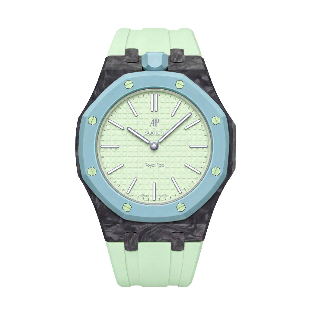 Royal Oak Pop Exclusive Carbon?fiber Case & Silicone Strap