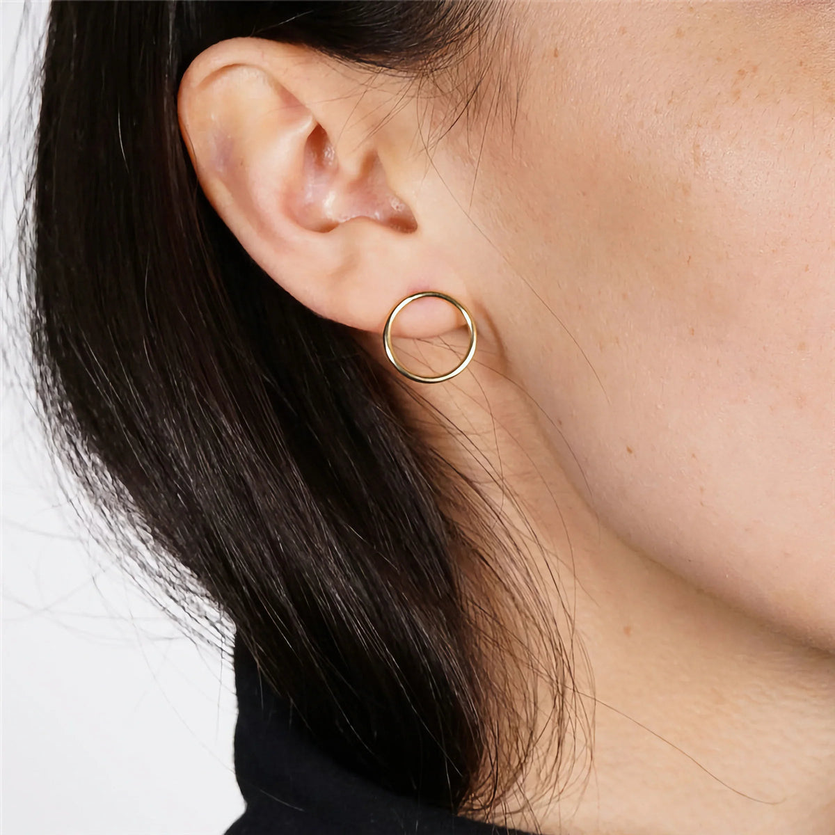 [GALE]Aureole Gold Earrings