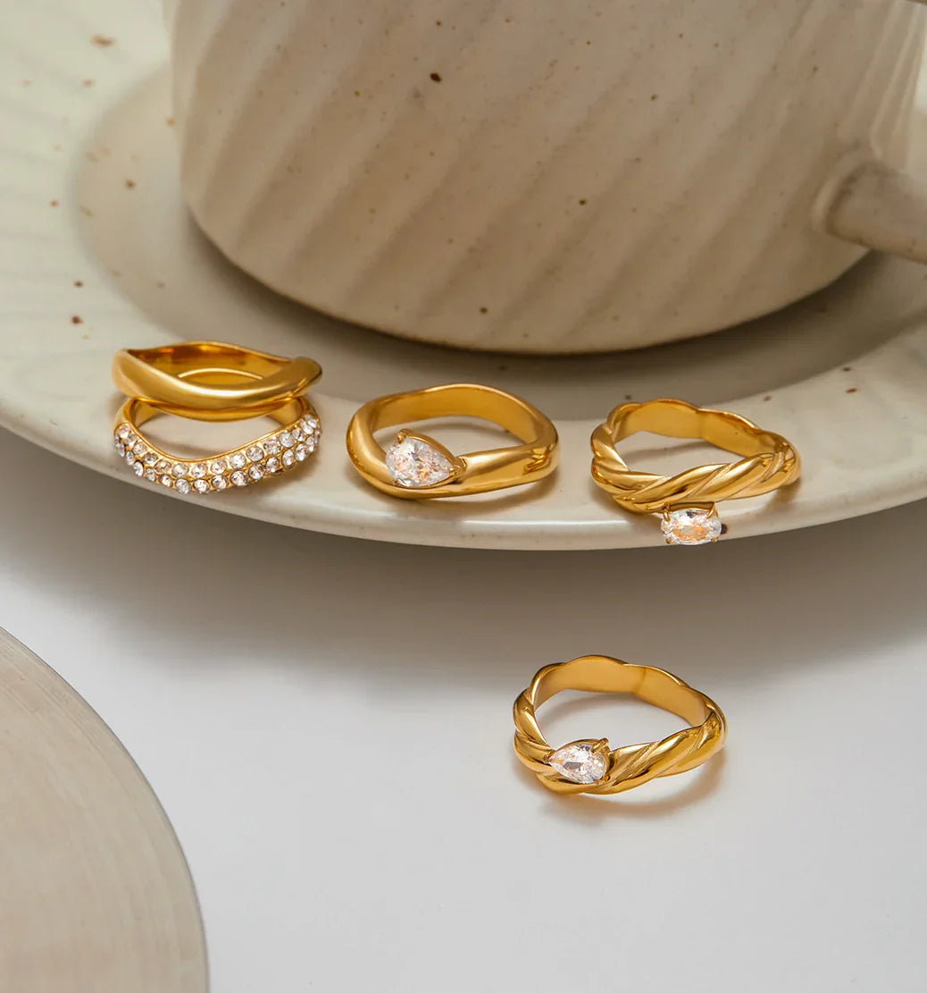 [GALE]Noemi Curated Ring Stack Collection