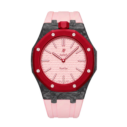 Royal Oak Pop Exclusive Carbon?fiber Case & Silicone Strap