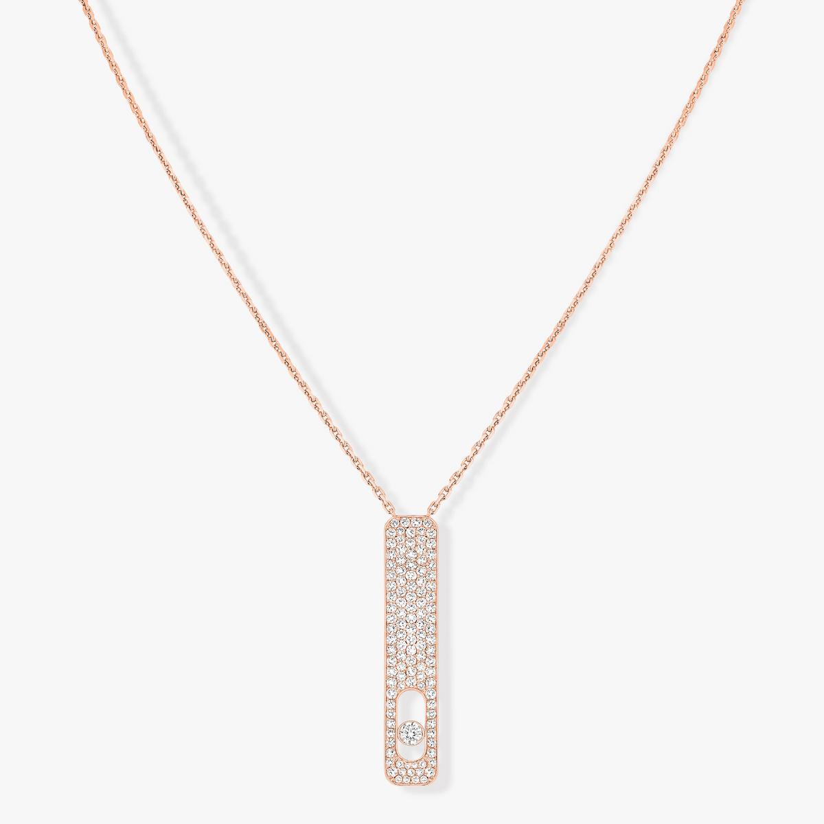 [GALE]MY FIRST DIAMOND PAVED NECKLACE