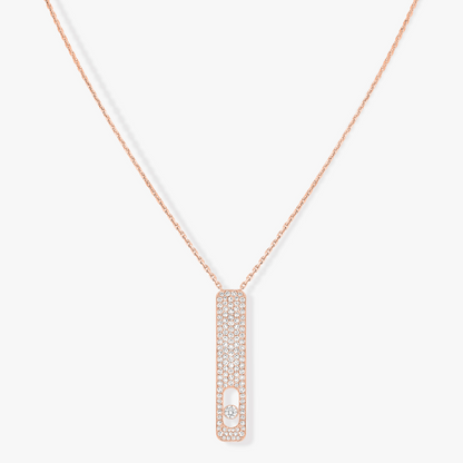 [GALE]MY FIRST DIAMOND PAVED NECKLACE