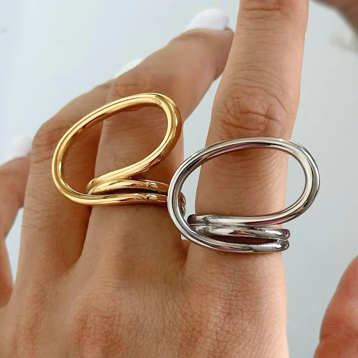 [GALE]Meri Contemporary Gold Ring