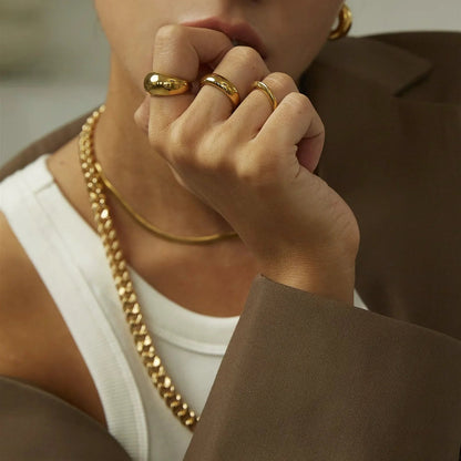 [GALE]Elise Gold Ring