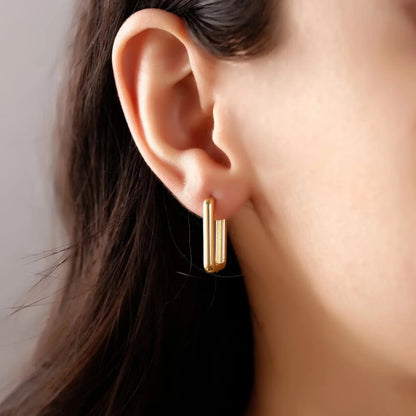[GALE]Ambrielle Gold U Hoops