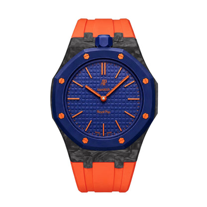 Royal Oak Pop Exclusive Carbon?fiber Case & Silicone Strap