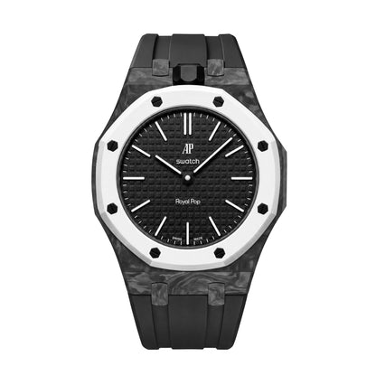Royal Oak Pop Exclusive Carbon?fiber Case & Silicone Strap