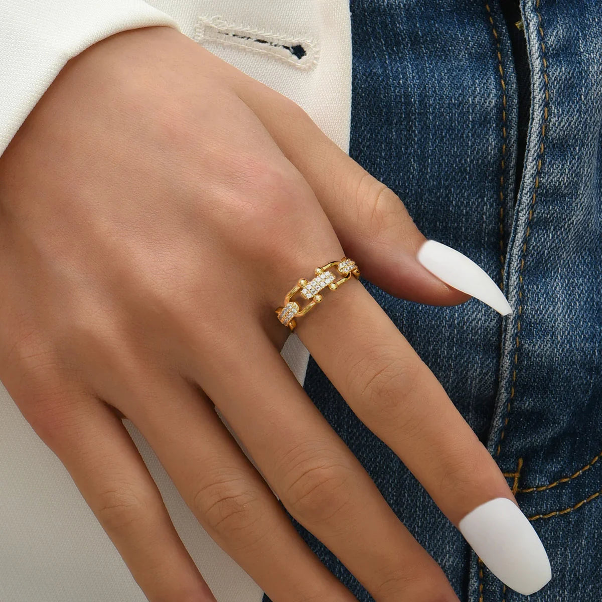 [GALE]Chloe Gold Ring