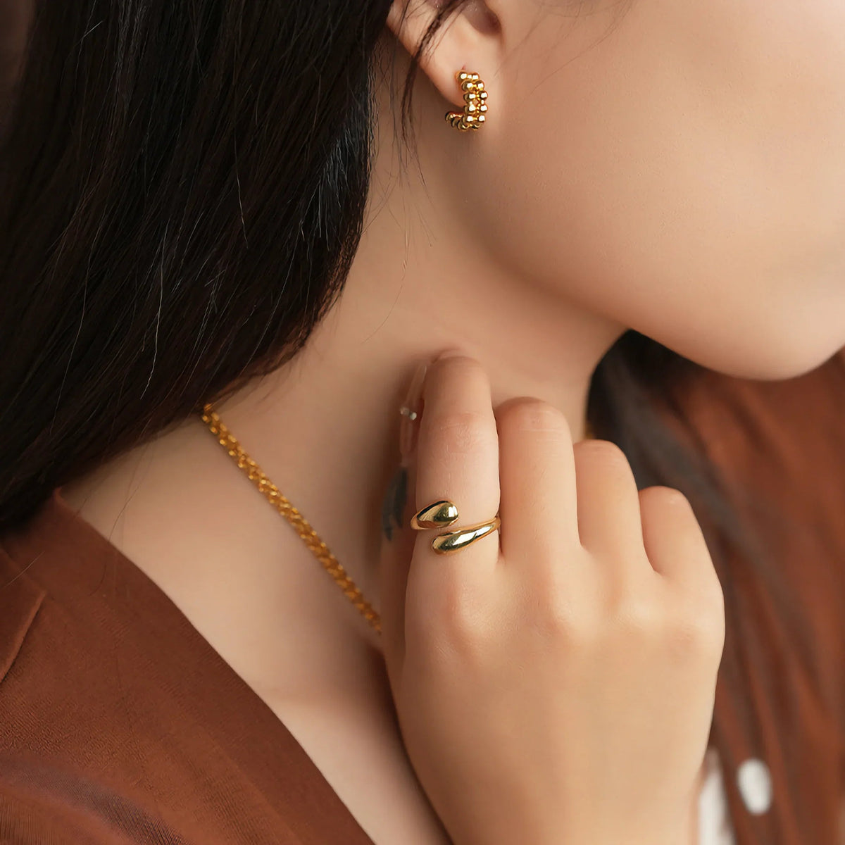 [GALE]Cora Gold Ring