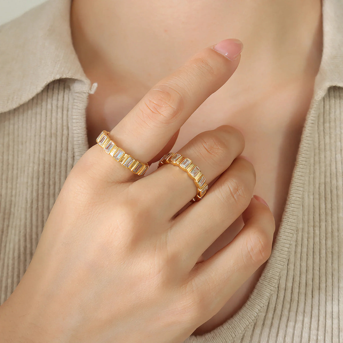 [GALE]Calla Diamond Ring