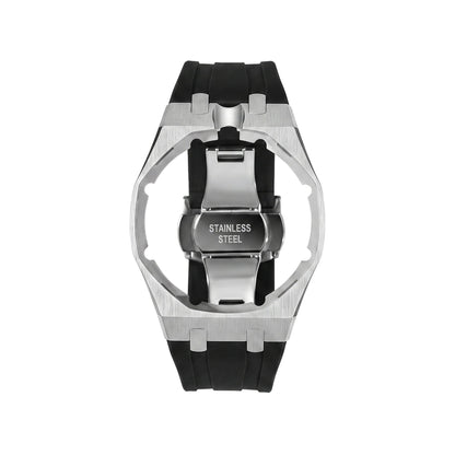 GALE Strap Exclusive Steel Case & Silicone Strap With Cradle