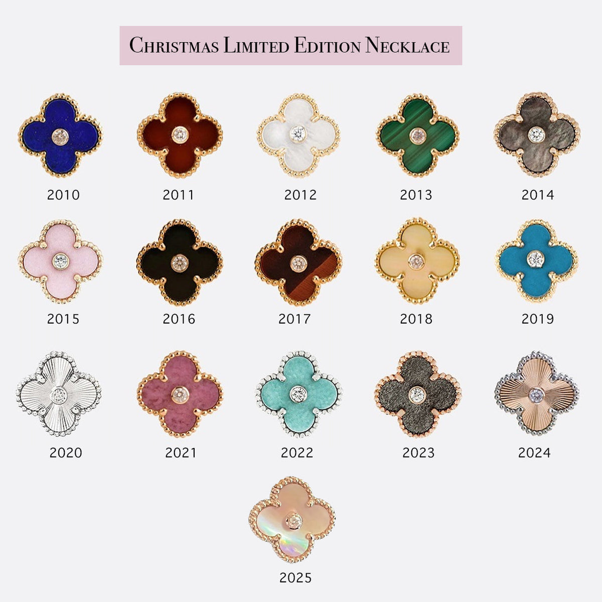 [GALE]CHRISTMAS LIMITED EDITION NECKLACE COLLECTION