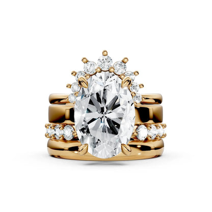 [GALE]4-in-1 Stackable Ring Set