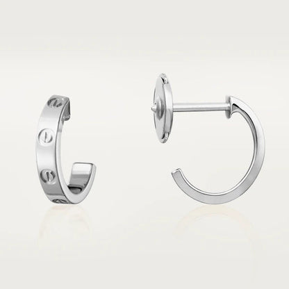 [GALE] LOVE OHRRINGE 2,65 MM SILBER 