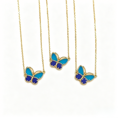 [GALE] 2026 NEW LUCKY BUTTERFLY 1 MOTIFS NECKLACE