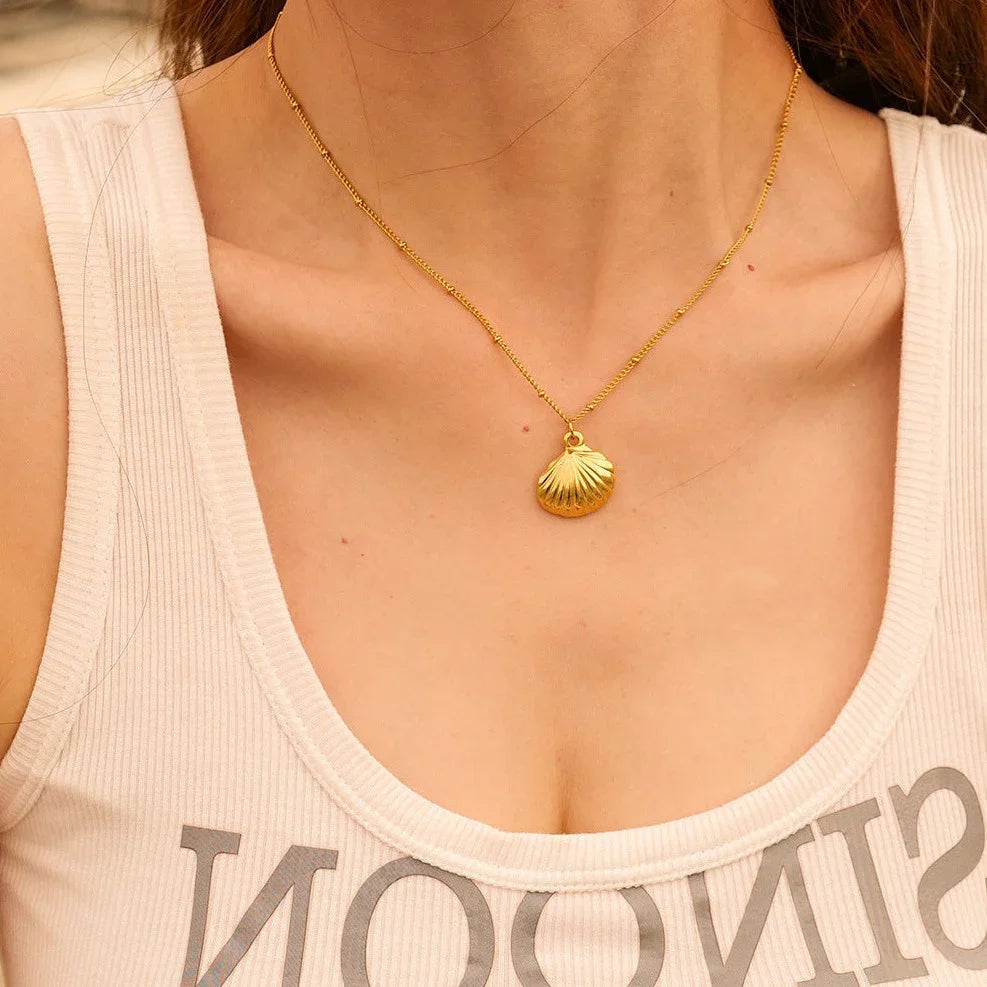 [GALE]Edna Gold Necklace