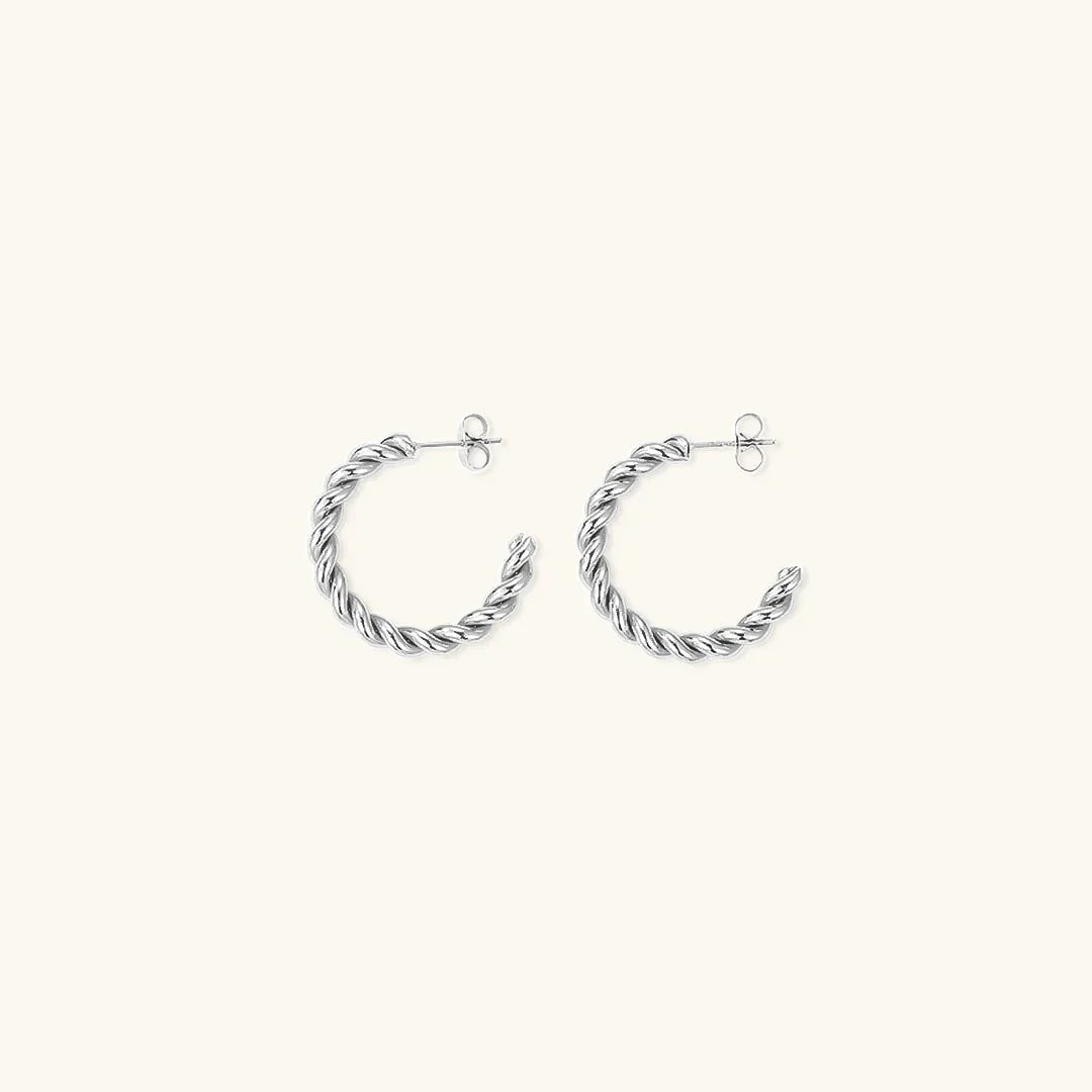 [GALE]Gigi Twist Gold Earrings