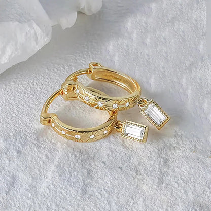 [GALE]Cassidy Diamond Hoops