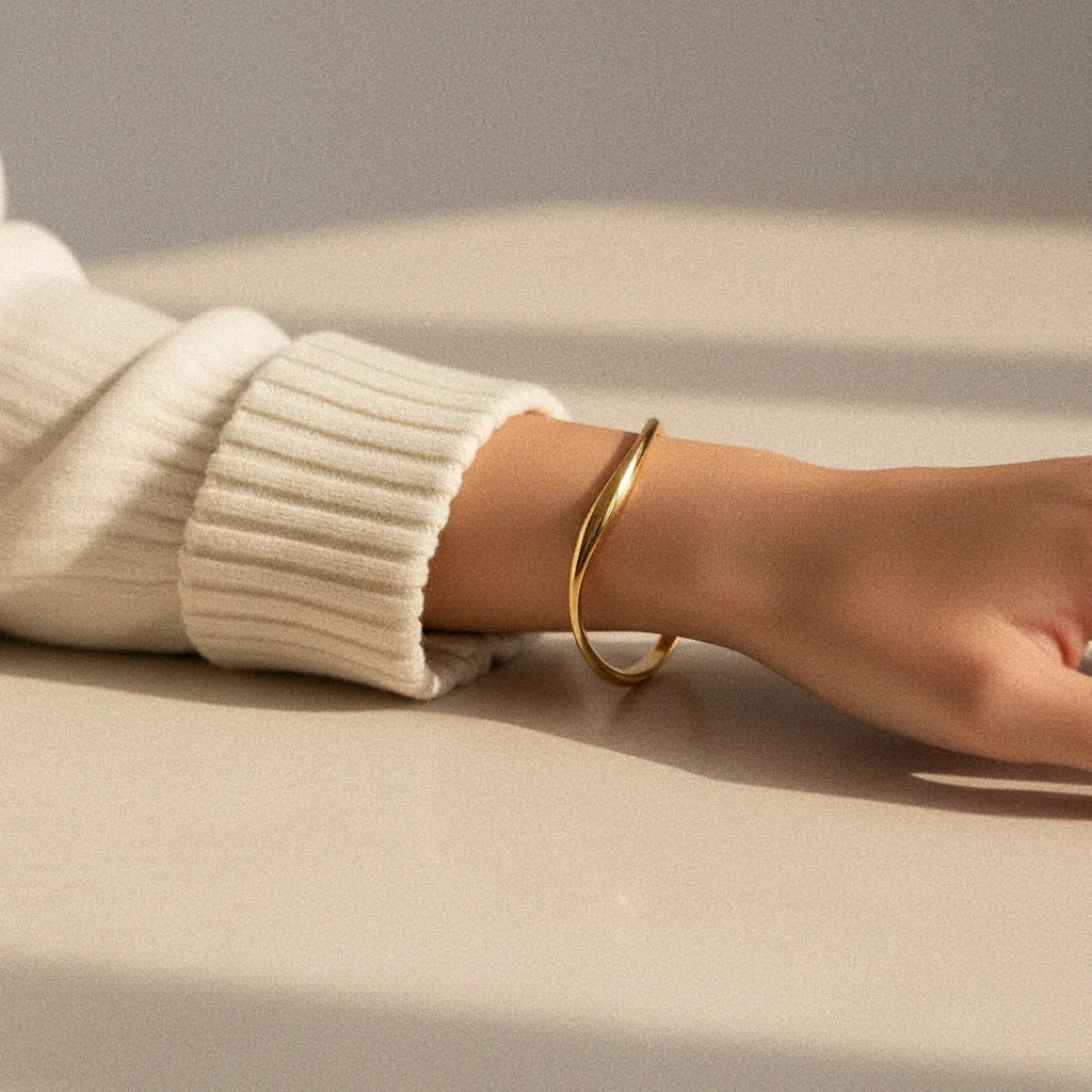 [GALE]Tiffany Gold Bangle