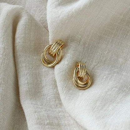 [GALE]Luna Layered Hoop Earrings