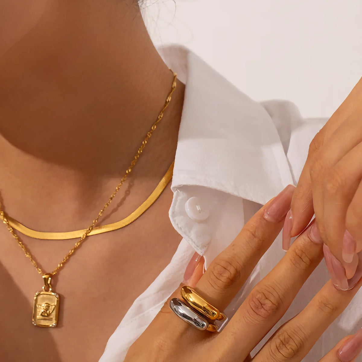 [GALE]Emeline Gold Ring