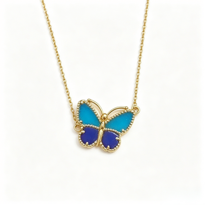 [GALE] 2026 NEW LUCKY BUTTERFLY 1 MOTIFS NECKLACE