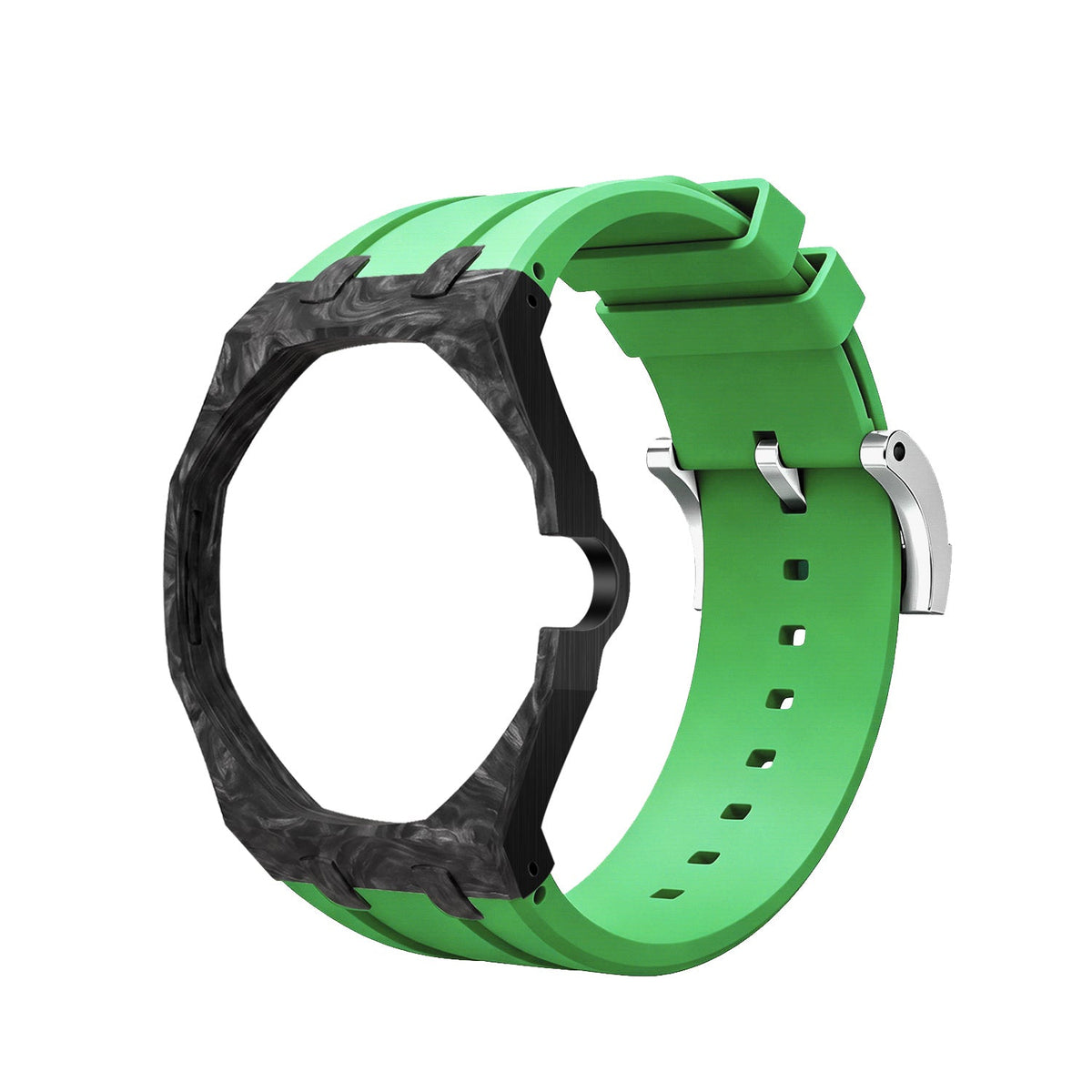 Royal Oak Pop Exclusive Carbon?fiber Case & Silicone Strap