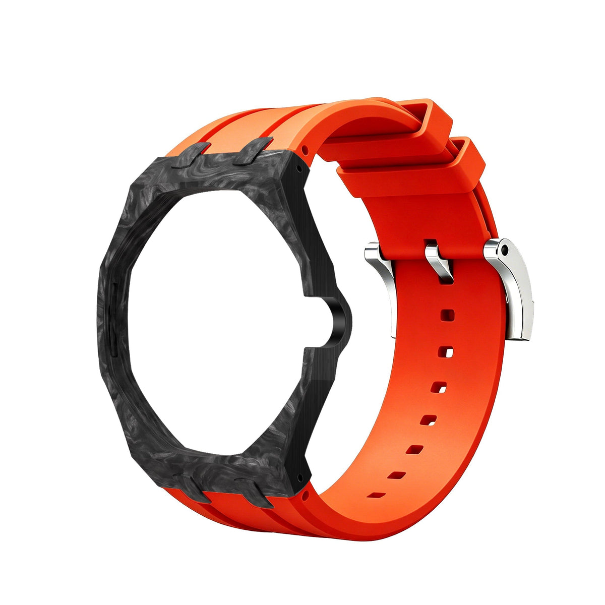 Royal Oak Pop Exclusive Carbon?fiber Case & Silicone Strap