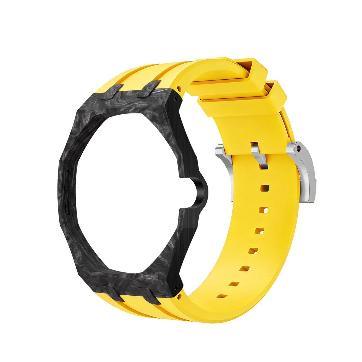 Royal Oak Pop Exclusive Carbon?fiber Case & Silicone Strap