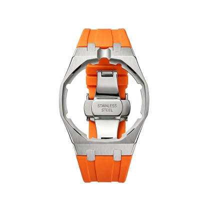 GALE Strap Exclusive Steel Case & Silicone Strap With Cradle