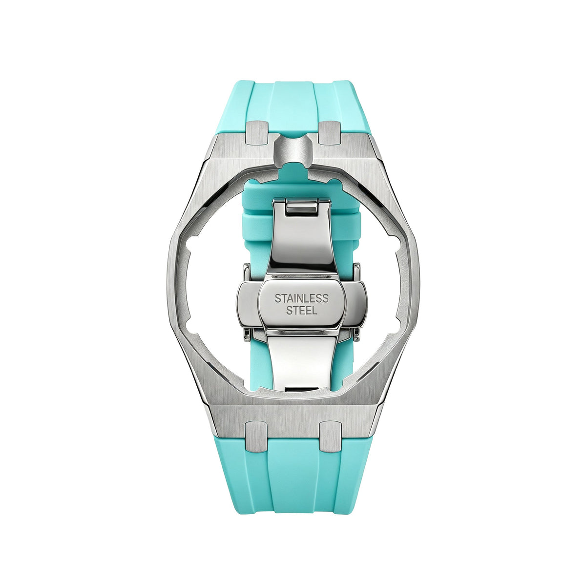 GALE Strap Exclusive Steel Case & Silicone Strap With Cradle