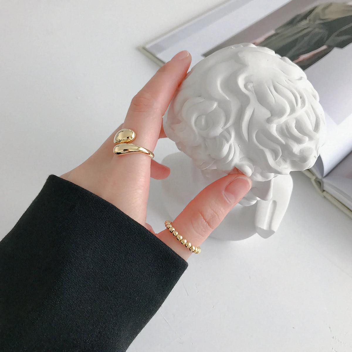 [GALE]Cora Gold Ring