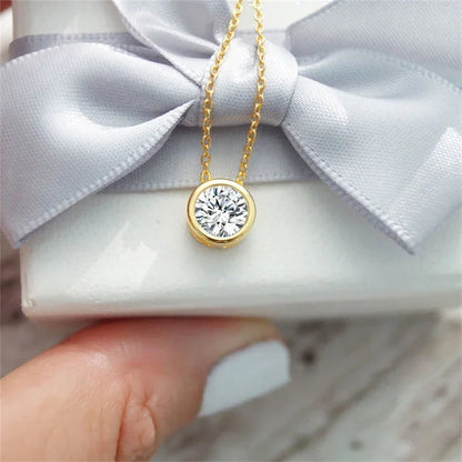 [GALE]Amelia Birthstone Necklace