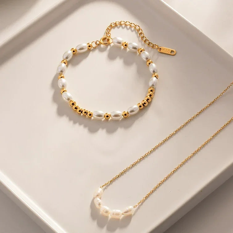 [GALE]Wynn Freshwater Pearl Bracelet