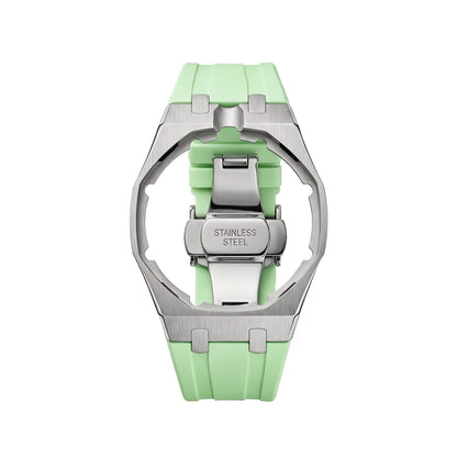 GALE Strap Exclusive Steel Case & Silicone Strap With Cradle