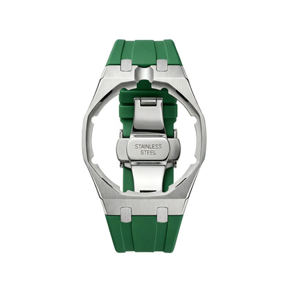 GALE Strap Exclusive Steel Case & Silicone Strap With Cradle