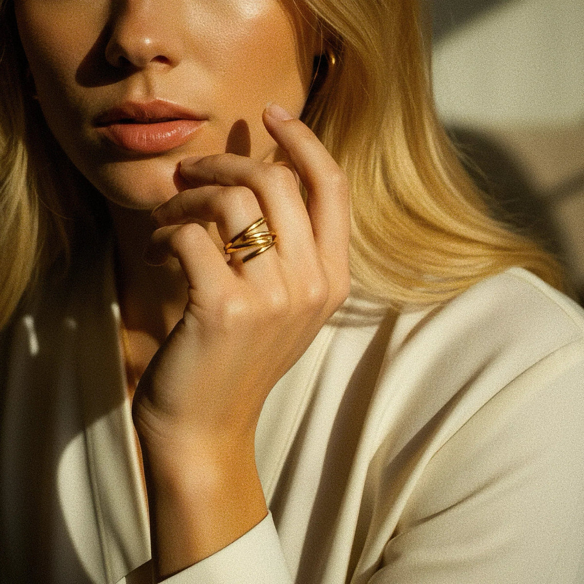 [GALE]Shay Contemporary Gold Ring