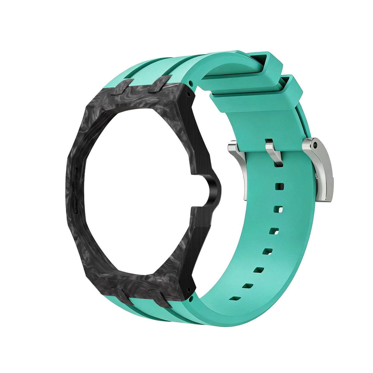 Royal Oak Pop Exclusive Carbon?fiber Case & Silicone Strap