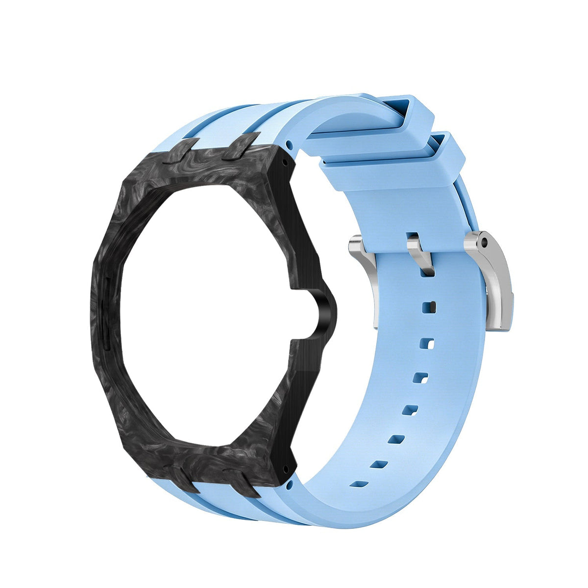 Royal Oak Pop Exclusive Carbon?fiber Case & Silicone Strap