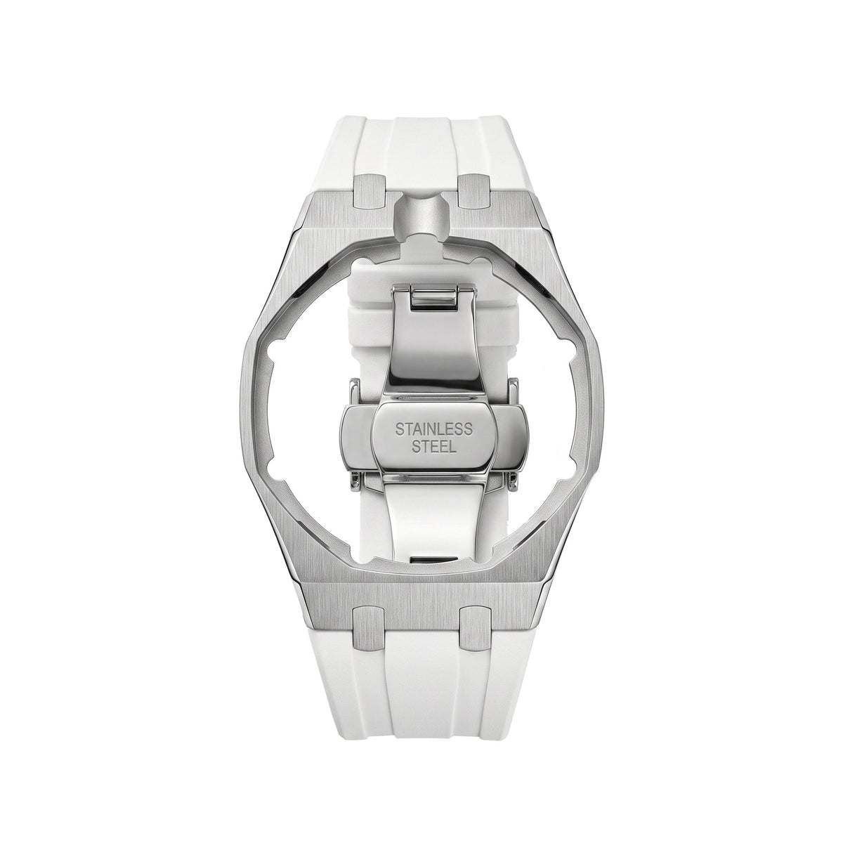 GALE Strap Exclusive Steel Case & Silicone Strap With Cradle