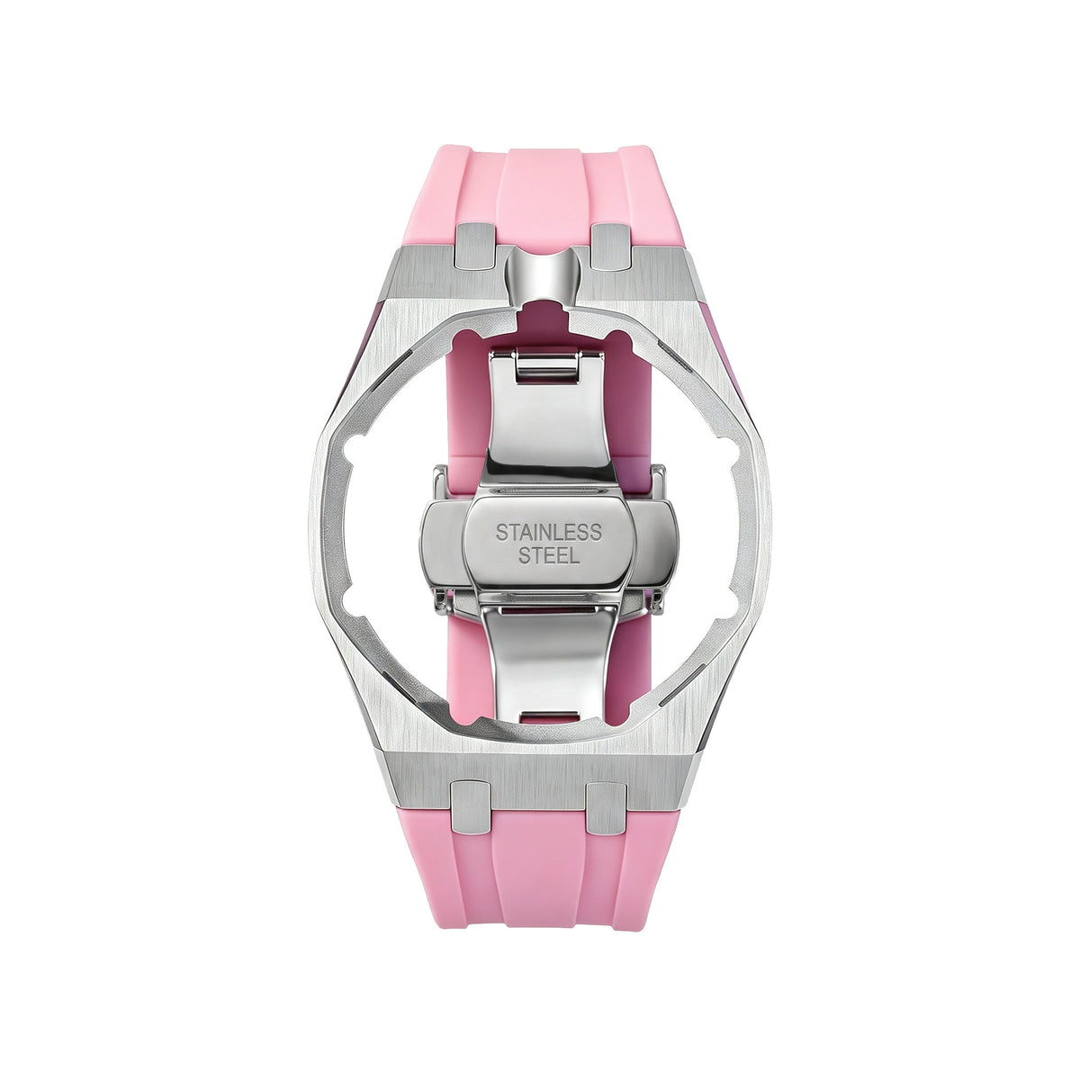 GALE Strap Exclusive Steel Case & Silicone Strap With Cradle