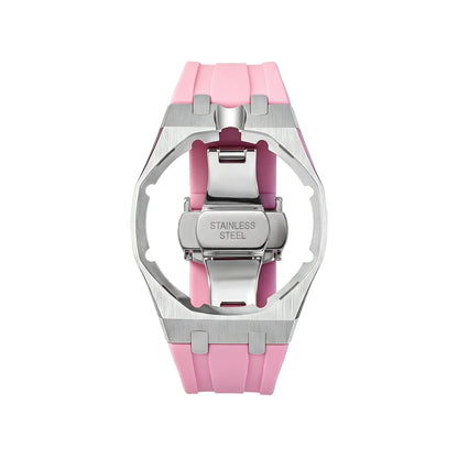 GALE Strap Exclusive Steel Case & Silicone Strap With Cradle