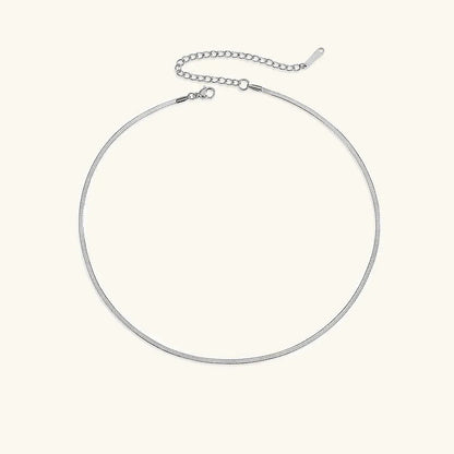 [GALE]Elizabeth Gold Herringbone Necklace