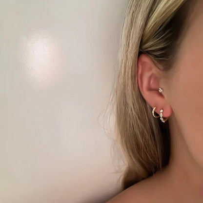 [GALE]Aila Diamond Earrings